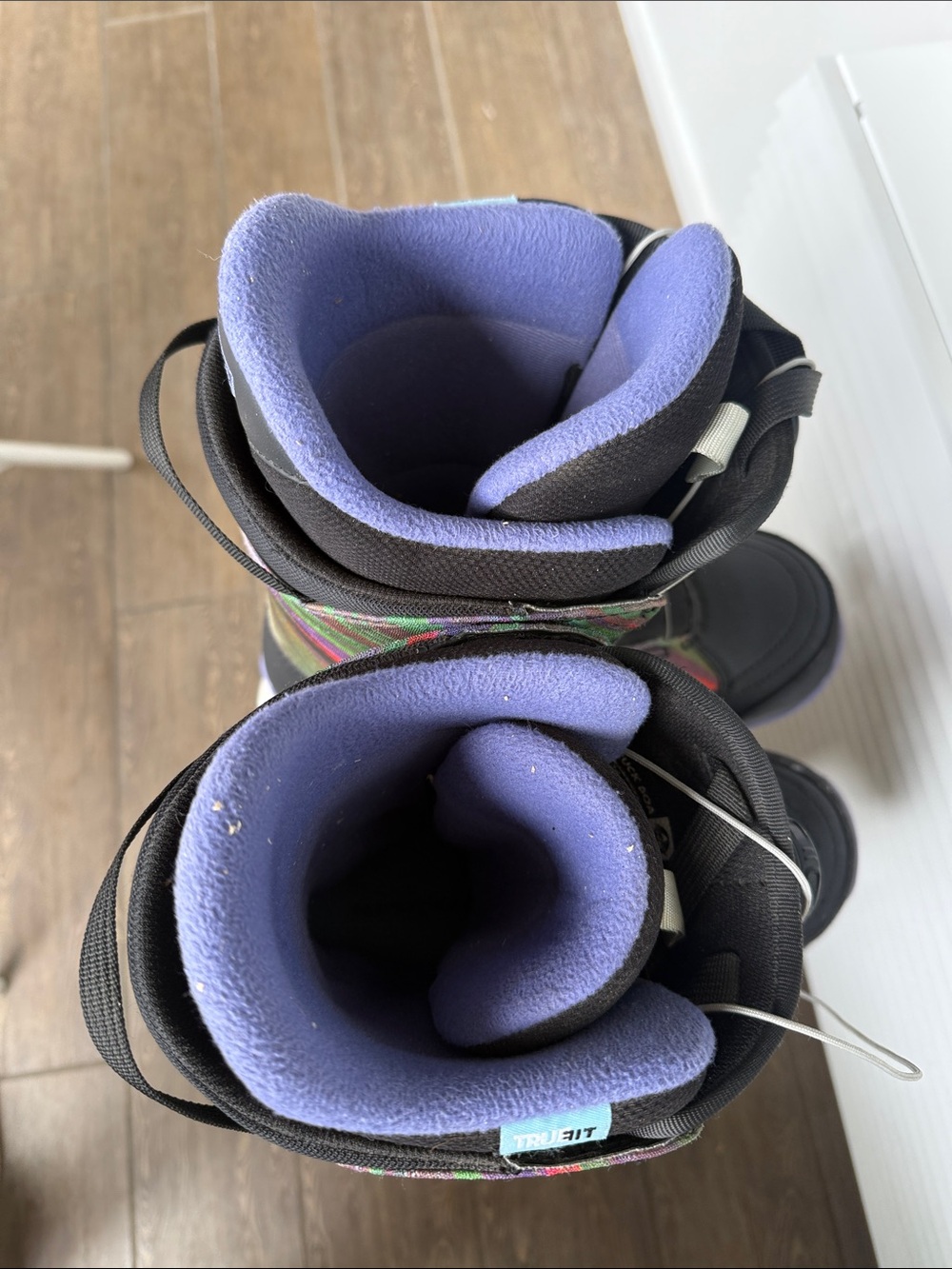 Burton Starstruck Boa TrueFit Snowboard Boots - Black & Purple Sz 9 US - Picture 5 of 12